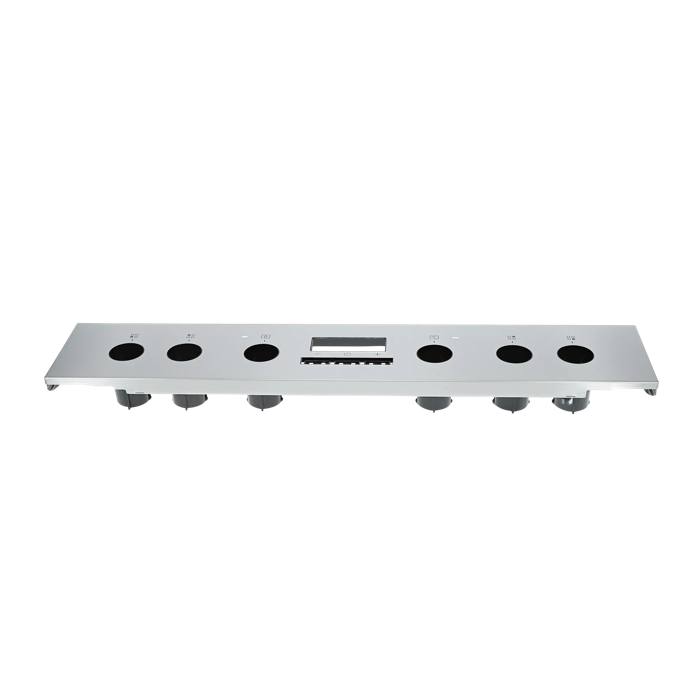 control panel, inox