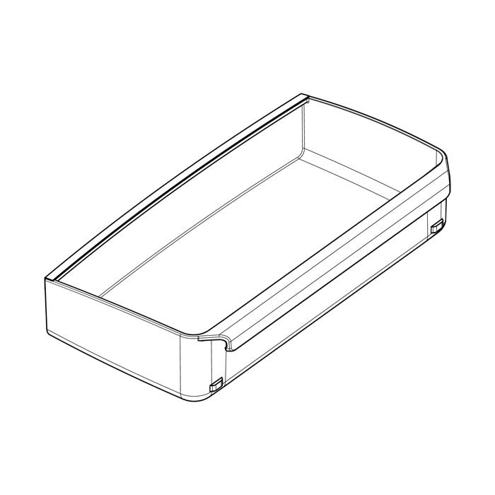 bin,sliding type,door,SP8008, 266mm