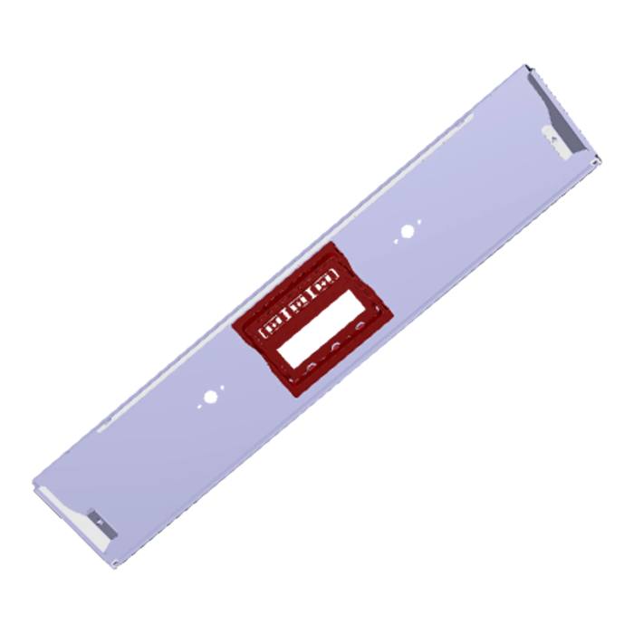 BEDIENBLENDE,INOX,60CM, HEXAGO