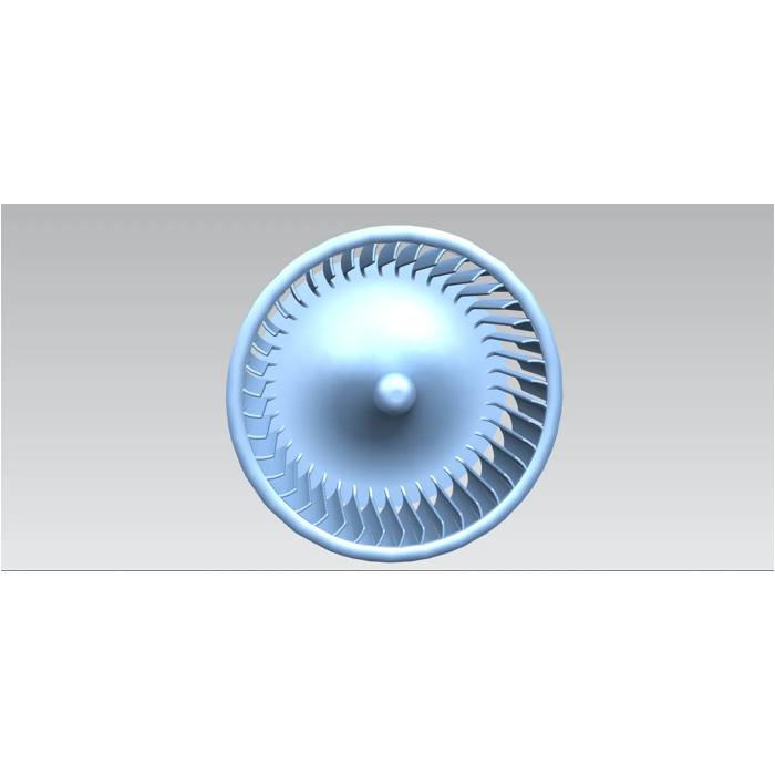 fan wheel, back, assembly, PBA, 58.2mm