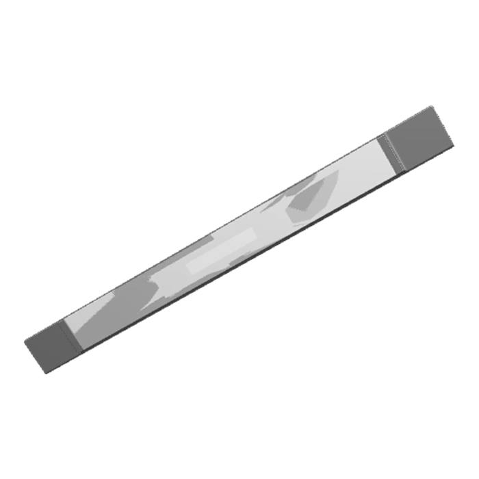 manöverpanel, komplett, tryckt, Silver, W48.5mm