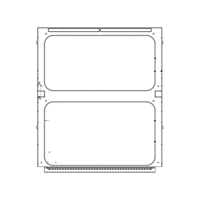 front frame, black