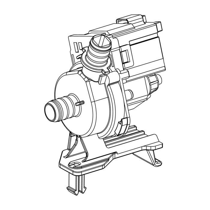 recirkulationspump, med, överhettningsskydd, 127V,60Hz