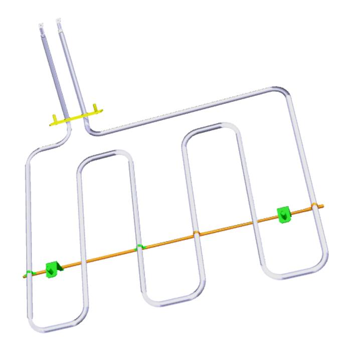 resistencia calentamiento,superior,grill,230V/1500W