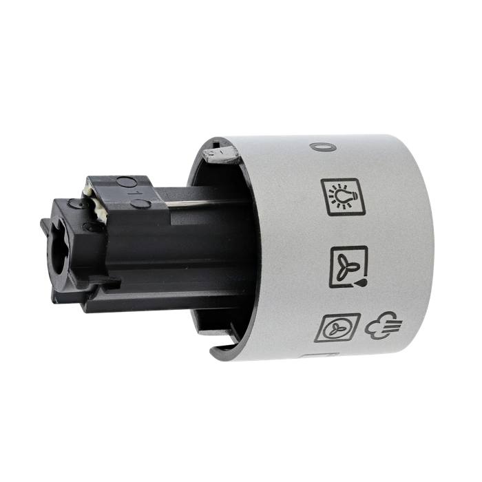 KNEBEL,FUNKTIONEN,INOX,9+0