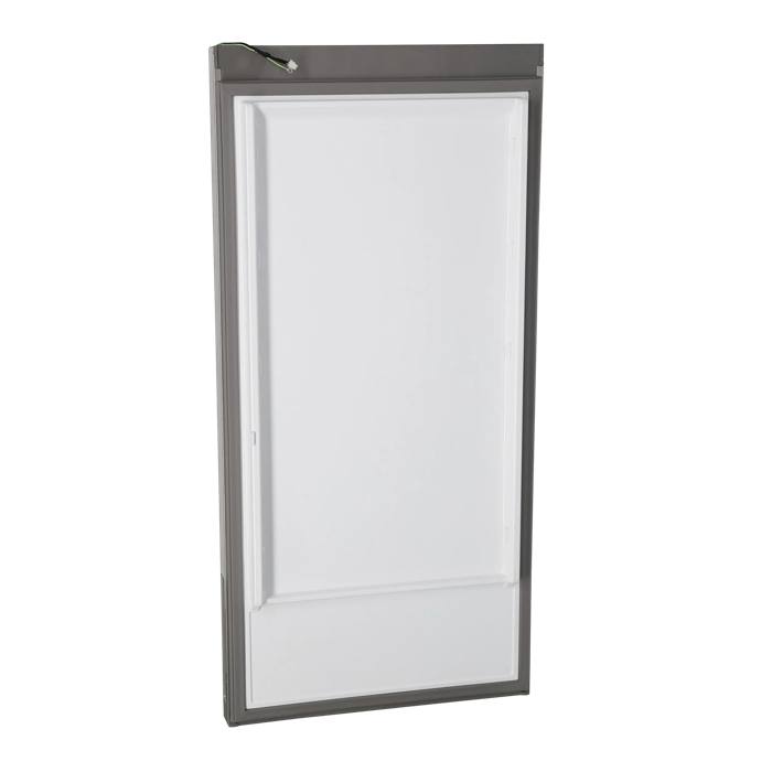 refrigerator door, assembly, inox, 1206x595