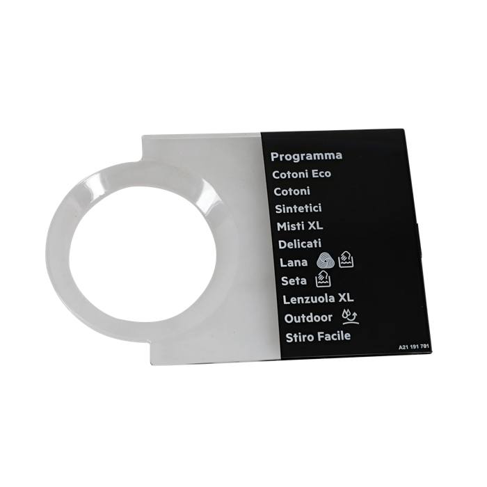 programme plate,knob,adhesive,IT
