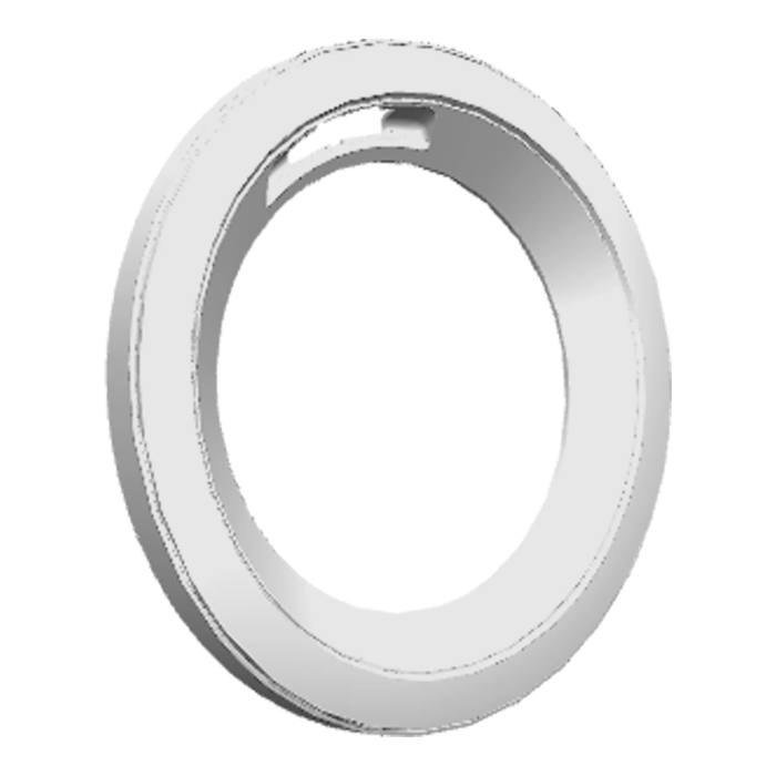door frame, front, white, Ø464mm
