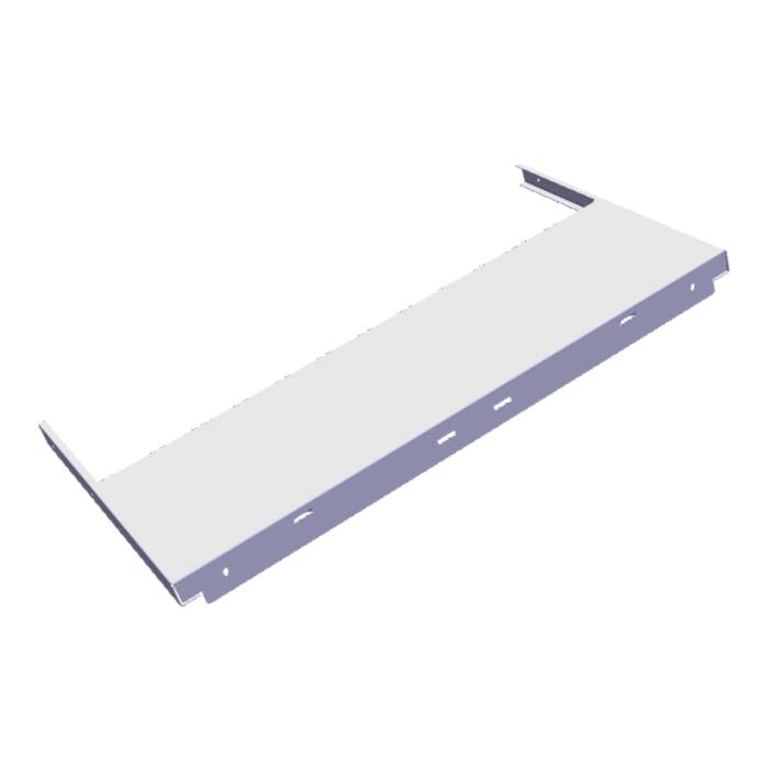 extension piece, white, 508,7x276,5x21,5