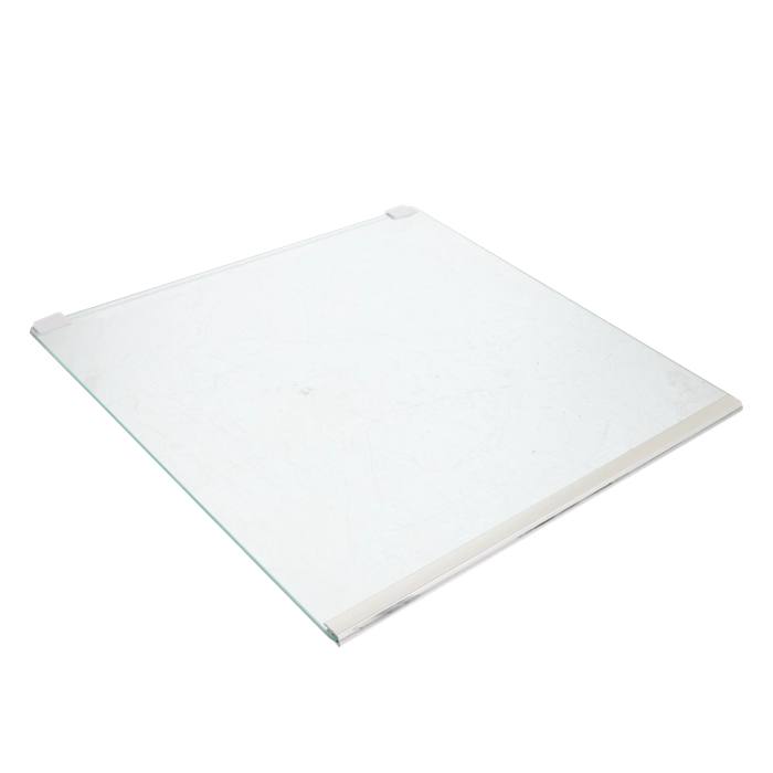 glazen plank, kompleet, stop, 405x385mm