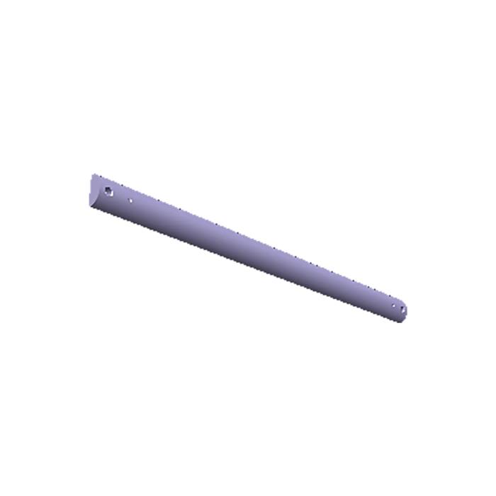door handle, black, 482/460mm