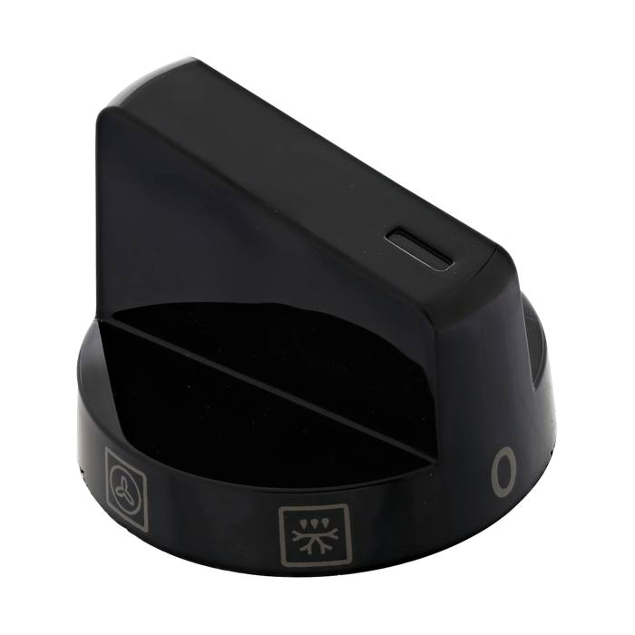 knob, function, black, 6+0
