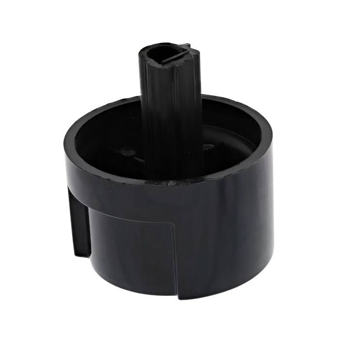 knob, gas, black