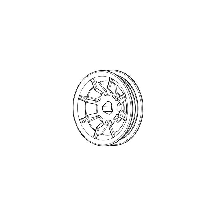 remskiva, motor, with screw, PBA