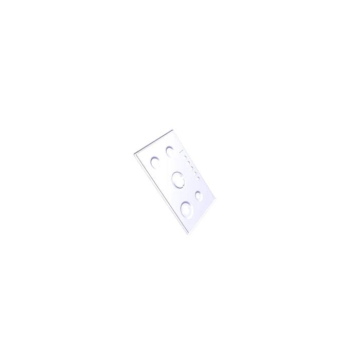 work top, inox, AEG, 744x510mm