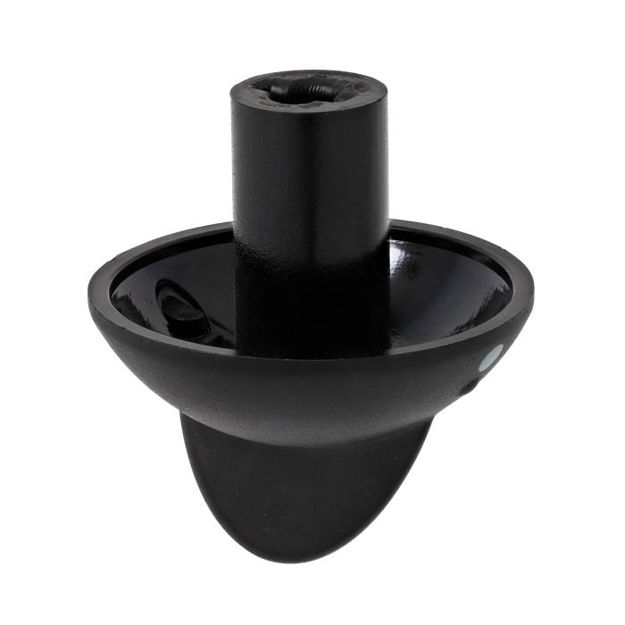 knob, black