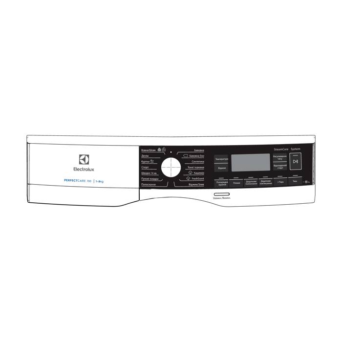control panel,white,Electrolux,UK