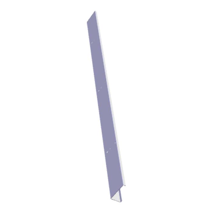spacer, upper, silver, 548x38,5x20,6