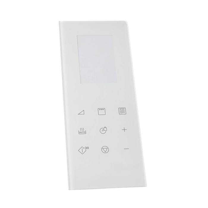 cover, control panel, white