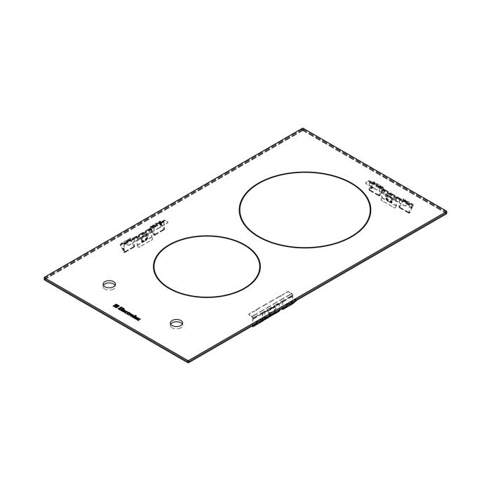 Kochfeld - 290x520mm