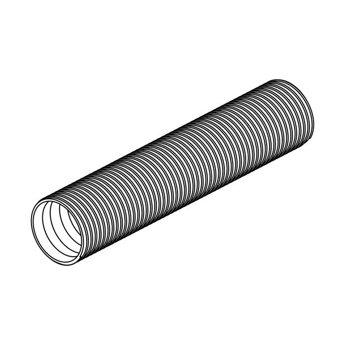 lufterør, 540mm,Ø100mm
