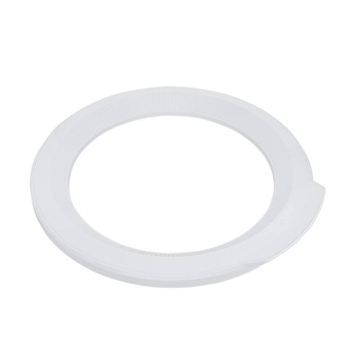 door frame, front, white, Ø490mm