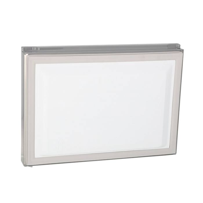 Montageset vriezerdeur - Stainless Steel - 389.5*550*80