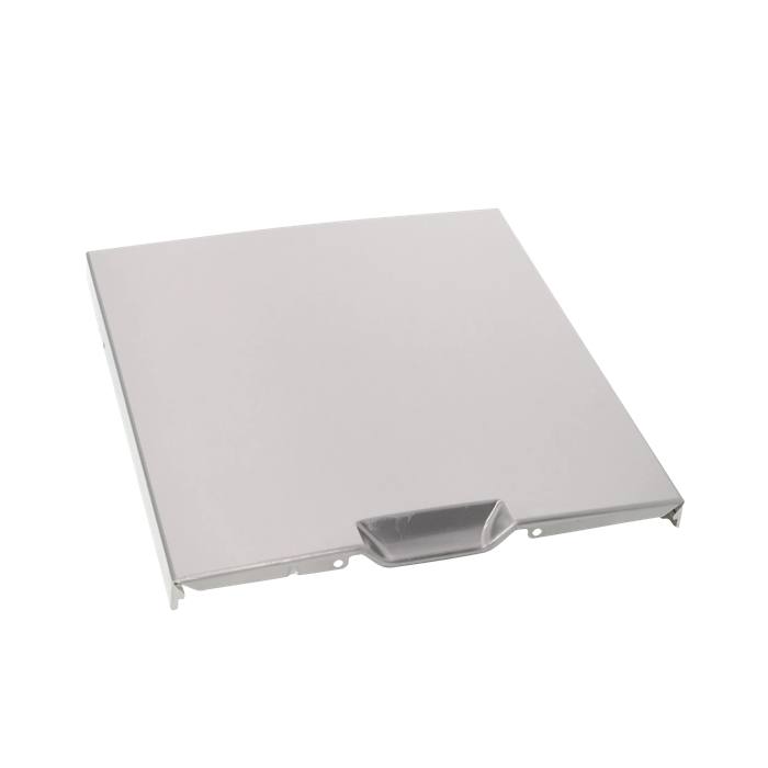 painel exterior da porta, inox