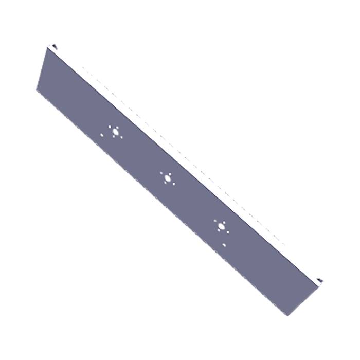 BEDIENBLENDE,INOX,60CM,2K,ANAL