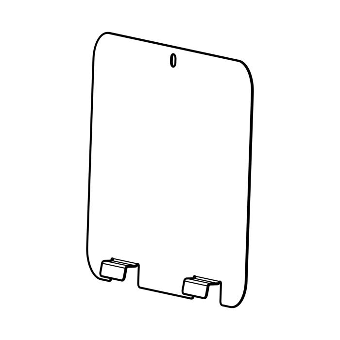 cover, Back panel,