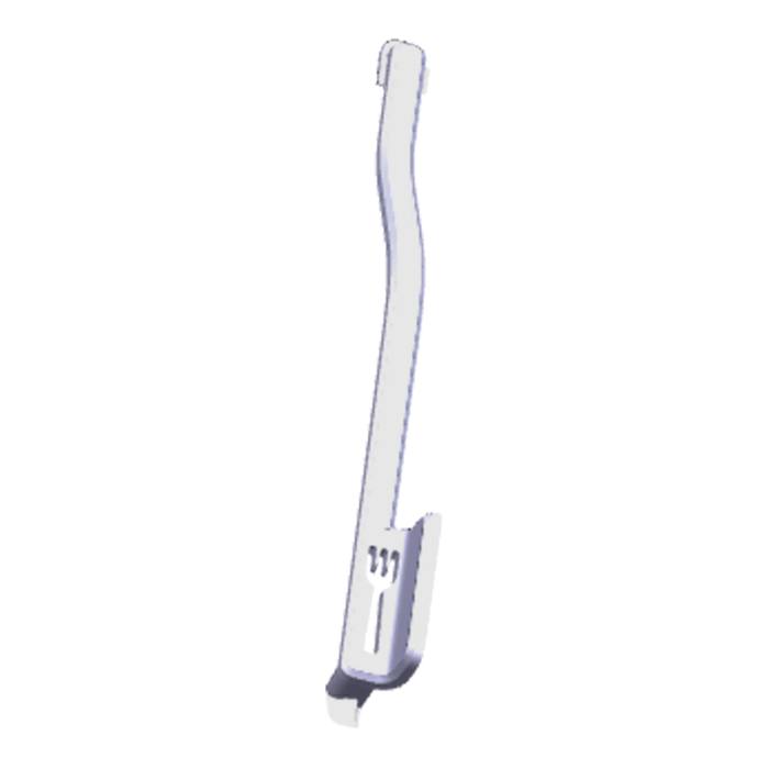 cutlery divider, fork, grey,