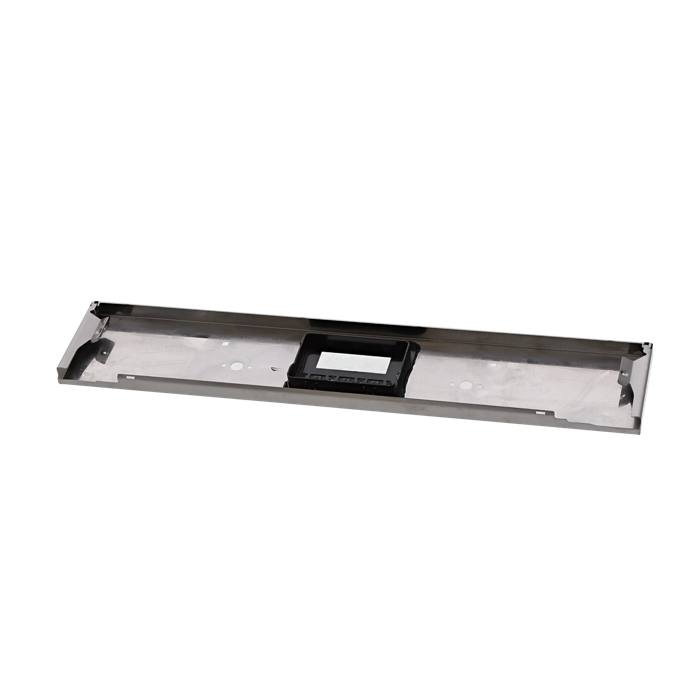 BEDIENBLENDE,INOX,60CM, SET, 2