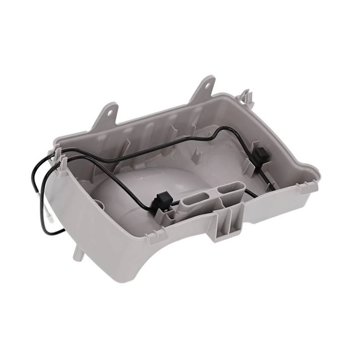 tray, drain, assembly, With heater tube