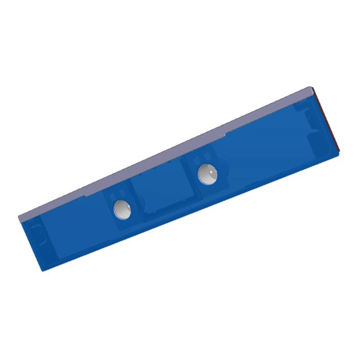 BEDIENBLENDE,INOX,60CM,LUX,2K