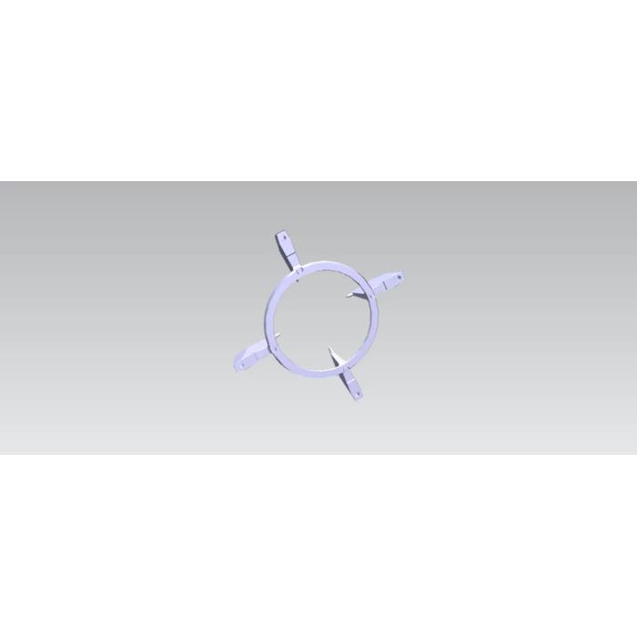 grid, pan support, triple crown burner,