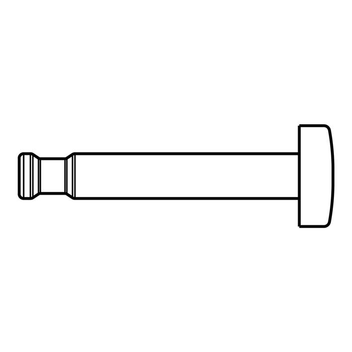 Programovací knoflík, nerezový