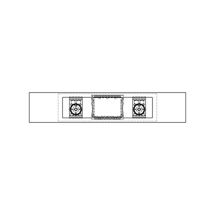 BEDIENBLENDE,INOX,60CM,LUX,2K