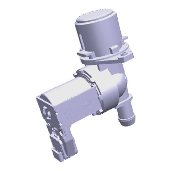 water inlet valve,2,5 l/min, RAST 2,5