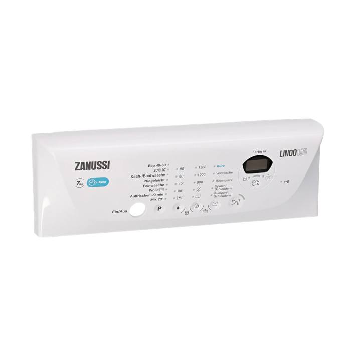 panel holder, white, Zanussi, DE