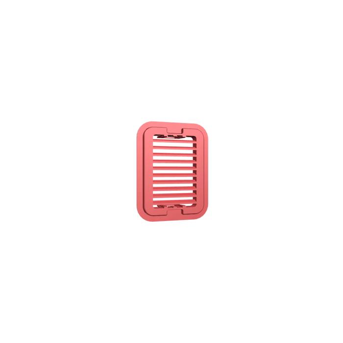 cover, air vent grid, white, 73x55mm