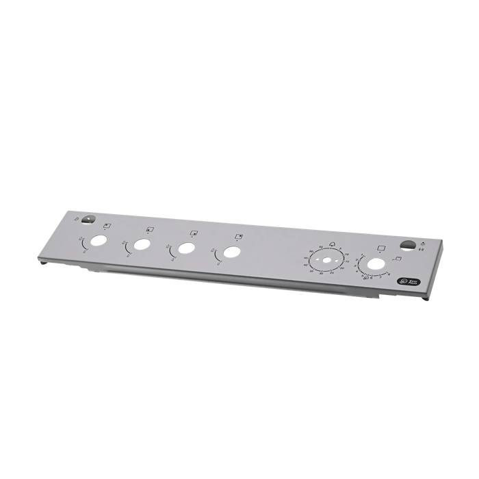 control panel, silver