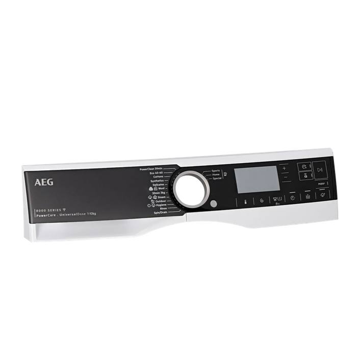 control panel, white, AEG, EN,Symbols