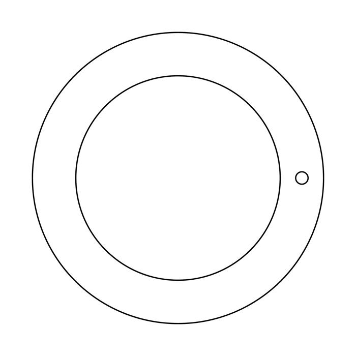 Scheibe, 16,5/23,5mm
