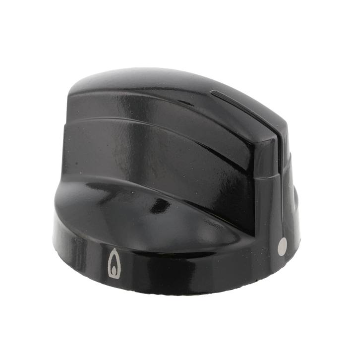 Black Gas Hob Control Knob