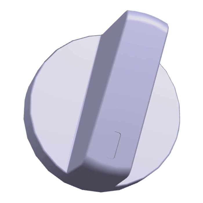 knob, timer, white