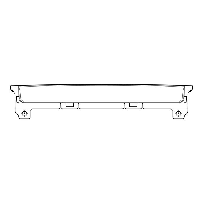 front, cover, evaporator