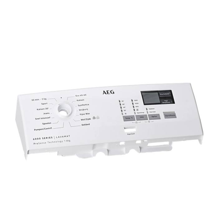 panel holder, white, AEG, NL