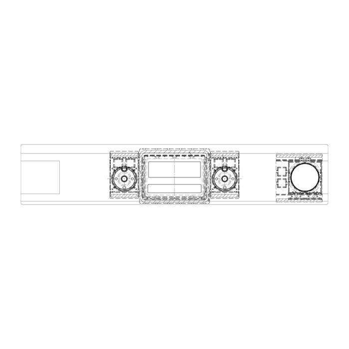 control panel,inox,AEG,60cm, Hexagon, 2K