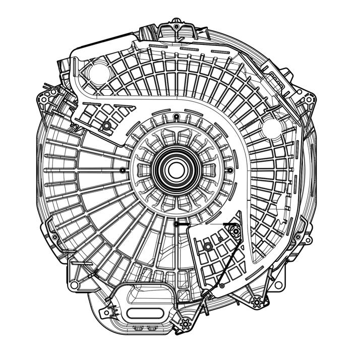 shell, back, tub, G60D35