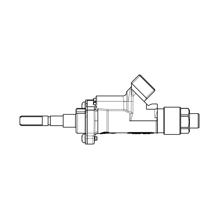 gaskraan, snel, brander, d=0.42